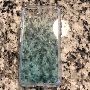 Ombré glitter iPhone 7/8 Case Otterbox Symmetry